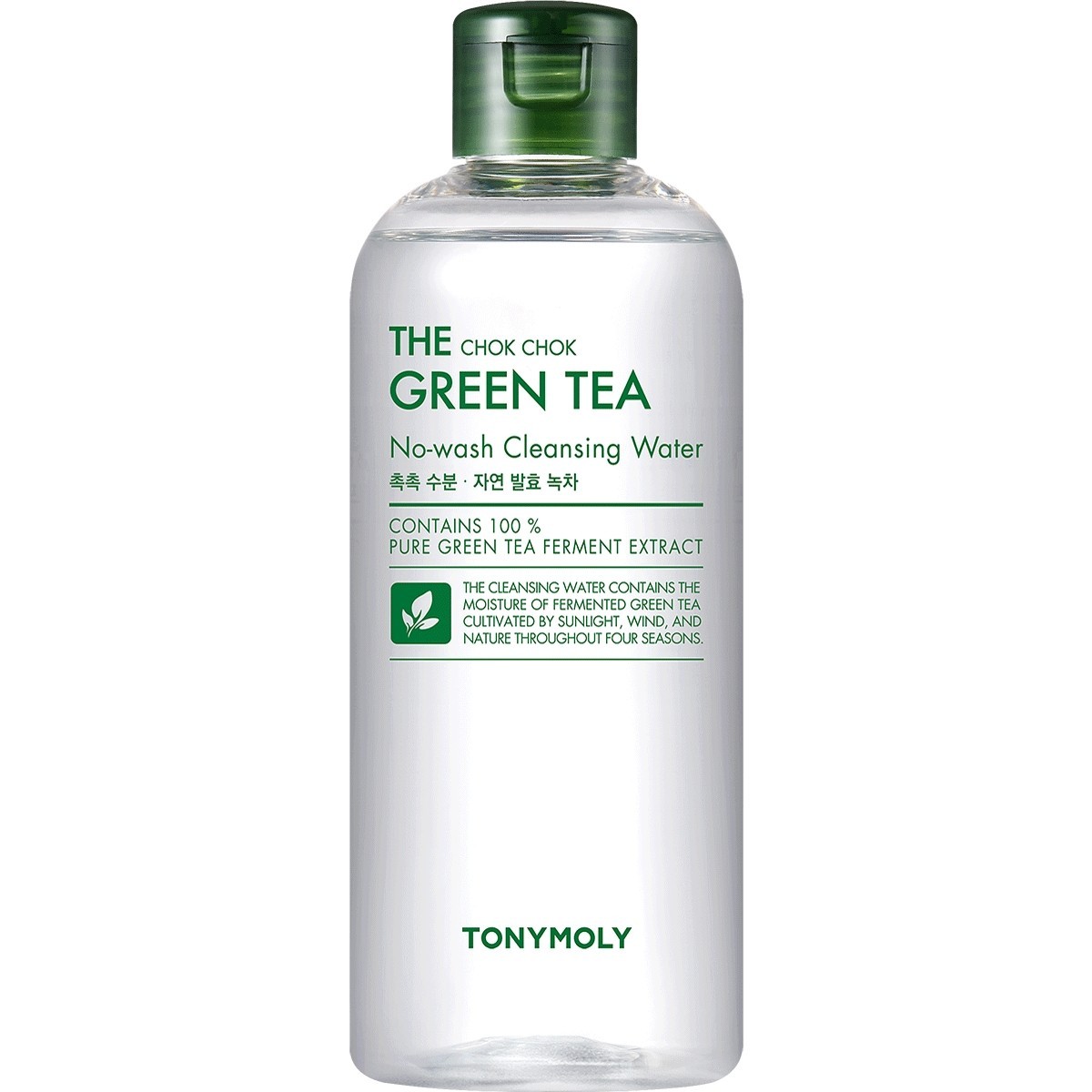 Yüz Temizleme | Tonymoly The Chok Chok Green Tea Cleansing Water - Yeşil Çay Özlü Temizleme Suyu | YPD-TM00107 | Yeşil Çay Özlü Temizleme Suyu | 